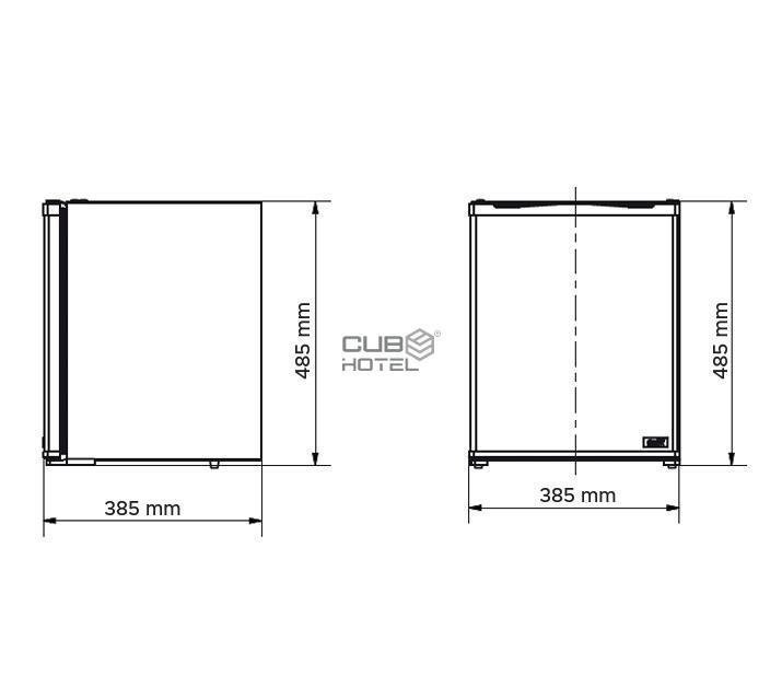  Minibar Termoeléctrico Negro 30L